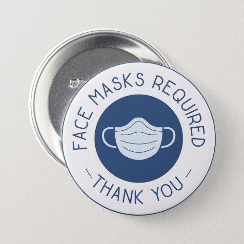 Face Mask Required Button