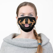 Face Mask Rottweiler Face Mask (Worn)