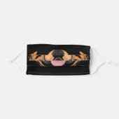 Face Mask Rottweiler Face Mask (Front, Folded)