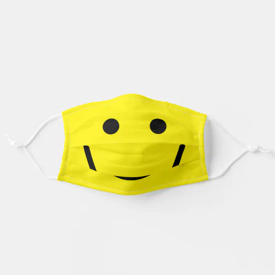 Face Mask Smile Zazzle Com