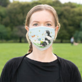 Face mask - unicorn face mask (Outside)