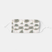 face mask with disposable mask insert slot xmas (Front, Folded)