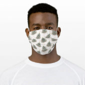 face mask with disposable mask insert slot xmas (Worn)