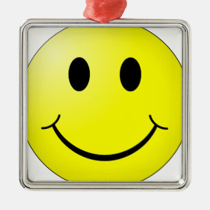 Face Metal Ornament