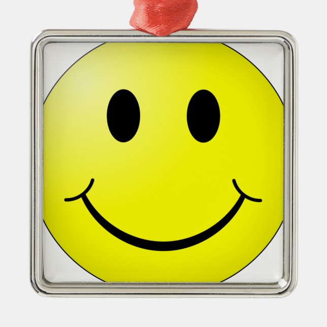 Face Metal Ornament (Front)