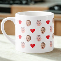 Face Mug, Custom Photo mug, Baby Gift 