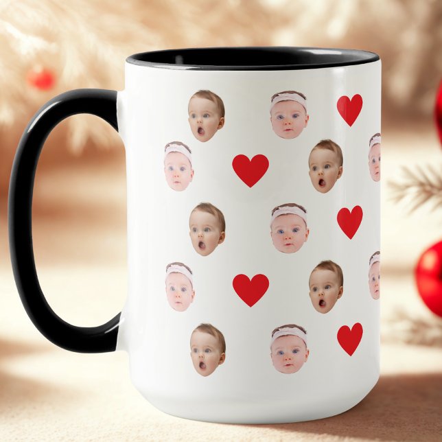Face Mug, Custom Photo mug, Baby Gift  Mug (Creator Uploaded)