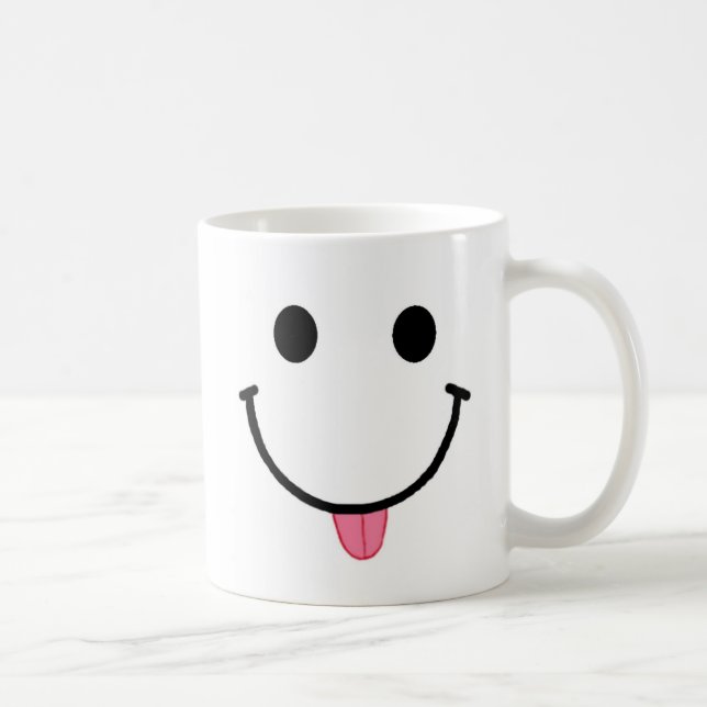 Face Mug Raspberry Tongue 11 or 15 oz mug (Right)