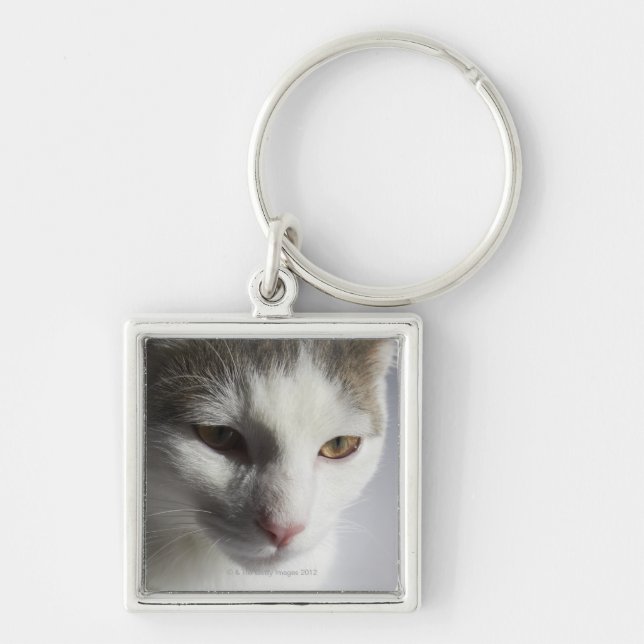 Face of a cat keychain (Front)