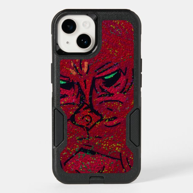 Face of a Flame Otterbox iPhone Case (Back)