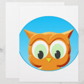 Face Of A Little Owl (Front/Back)