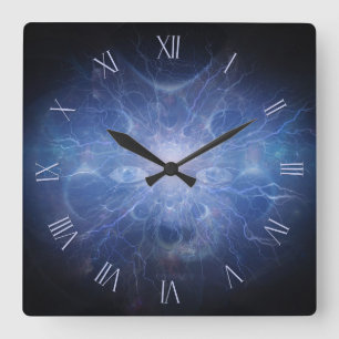 Face of eternity square wall clock