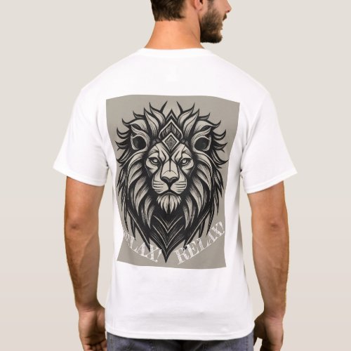 Face of Majesty _ The Regal Mosaic   T_Shirt