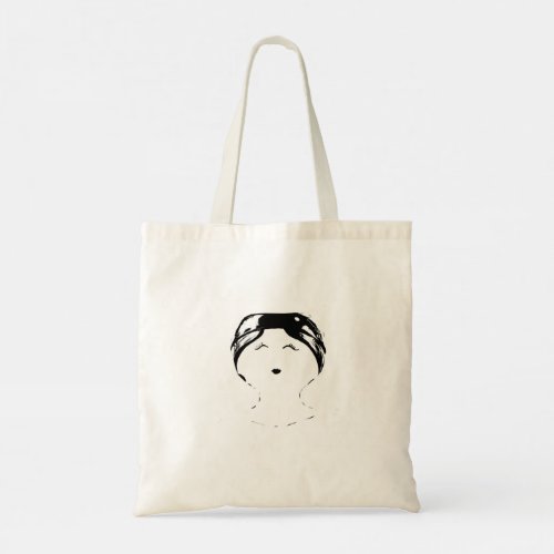 Face of Sicilian Woman Tote Bag