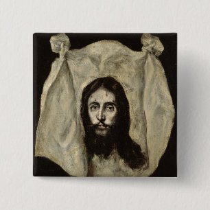 Face of the Christ Pinback Button