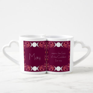 Face of the Goddess Wiccan Lesbian Lovers' Mugs