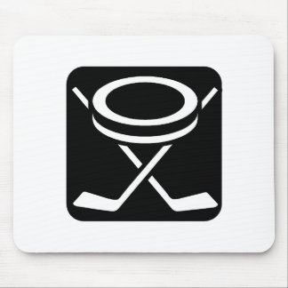 Face Off Puck Mouse Pad
