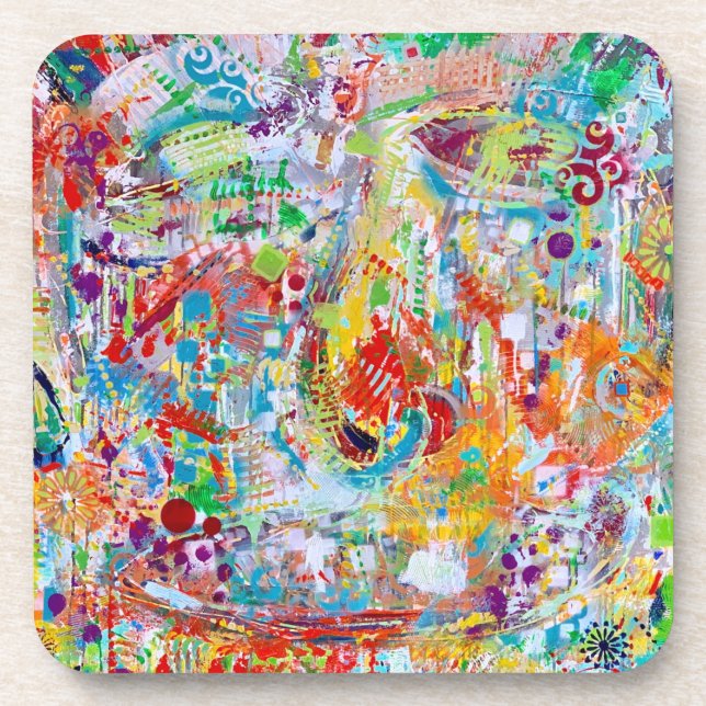 Face Off Set of 6 Coasters (Front)