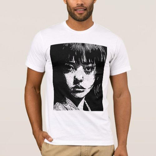 face on peace T_Shirt