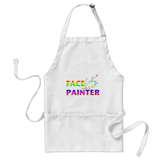 Face Painter Adult Apron (Front)