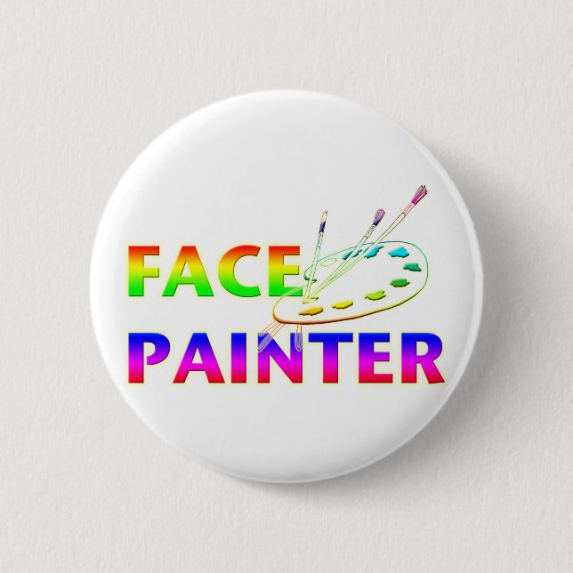 Face Painter Button (Front)