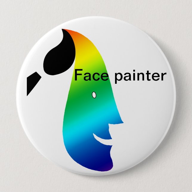 Face Painter Button (Front)