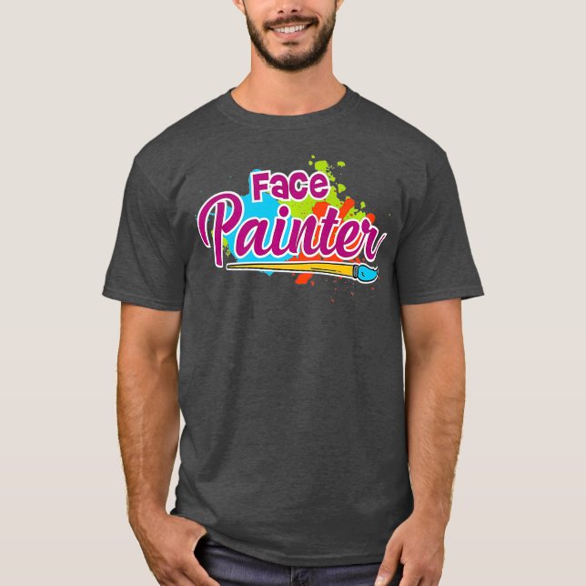 Face painter gift for Makeup artist Premium T-Shirt (Front)