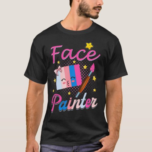 Face painter gift for Makeup artist T_Shirt