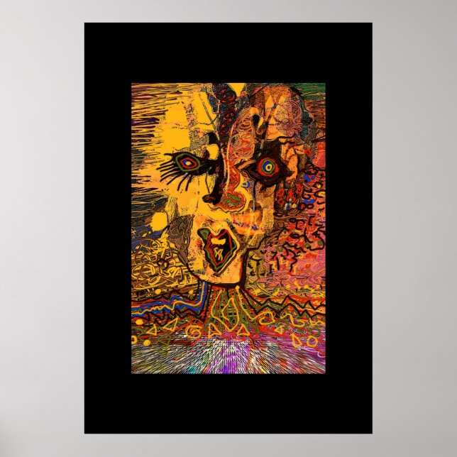 Face painting poster (Front)