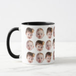 Face Pattern Grandpa Dad Birthday Father's Day Gif Mug<br><div class="desc">Face Pattern Grandpa Dad Birthday Father's Day Gif Mug</div>