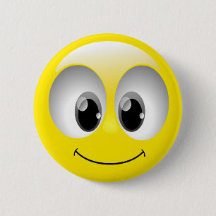 FACE PINBACK BUTTON
