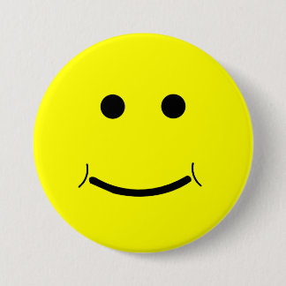 Face Pinback Button