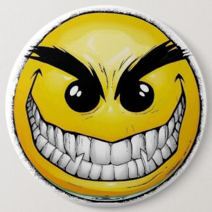 Face Pinback Button