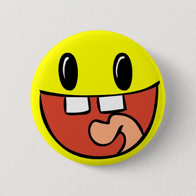 Face Pinback Button (Front)