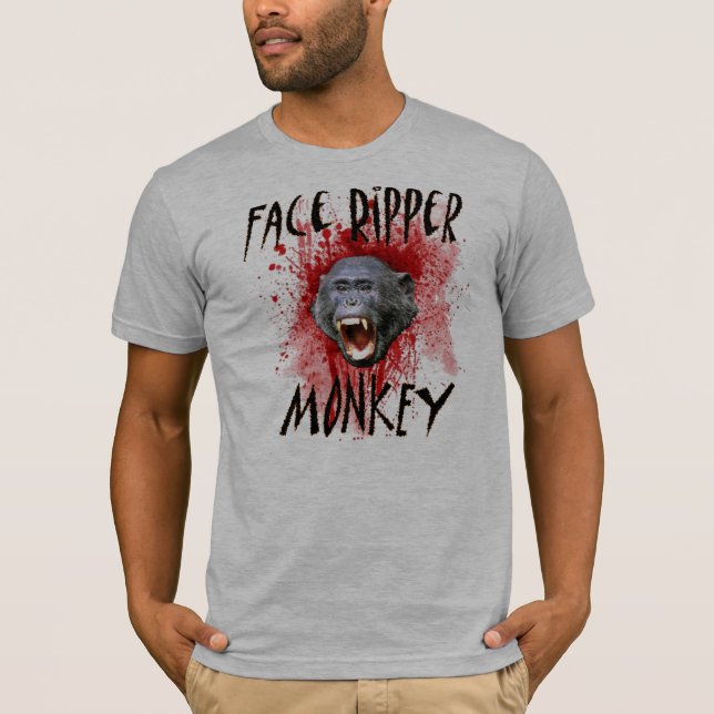 Face Ripper Monkey T-Shirt (Front)
