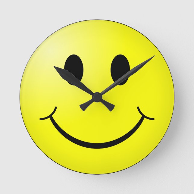 Face Round Clock (Front)