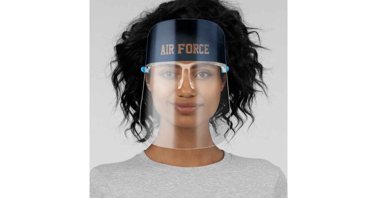 Face Shield air force Zazzle