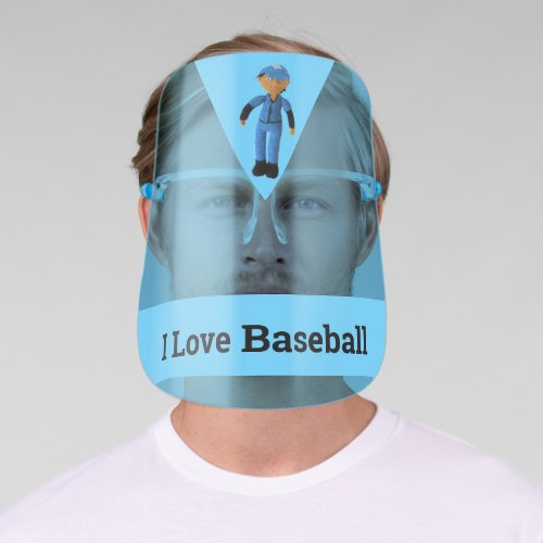 Face Shield _ Baseball Lover