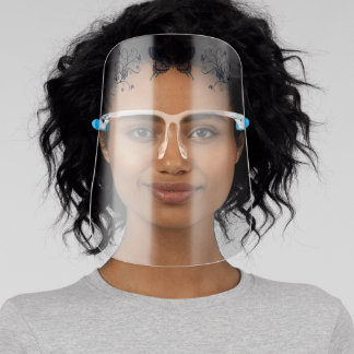 Face Shield - Enjoy a Crown of Butterflies