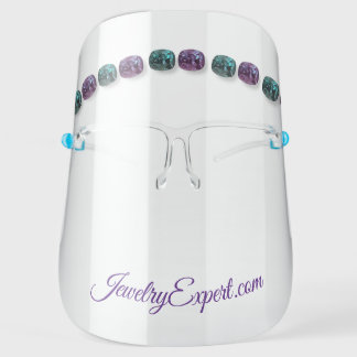 Face Shield with Alexandrite - JewelryExpert.com