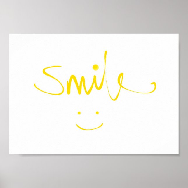 Face Smile (Poster) Poster (Front)