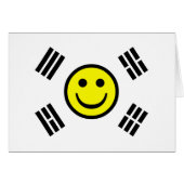 Face South Korean Flag (Front Horizontal)