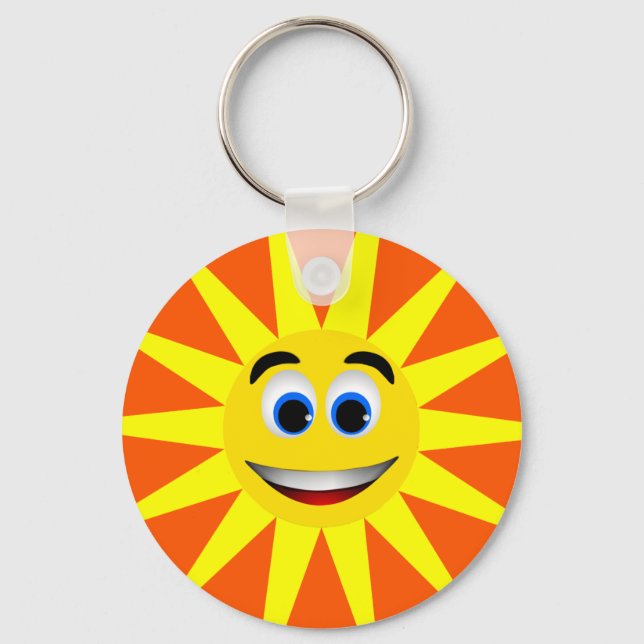 FACE SUN KEYCHAIN (Front)
