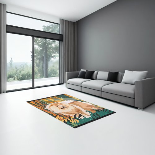 FACE THE SUN  5x7 INDOOR OR OUTDOOR Area Rug