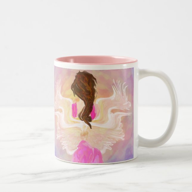 Face The Sun Angel Mug (Right)