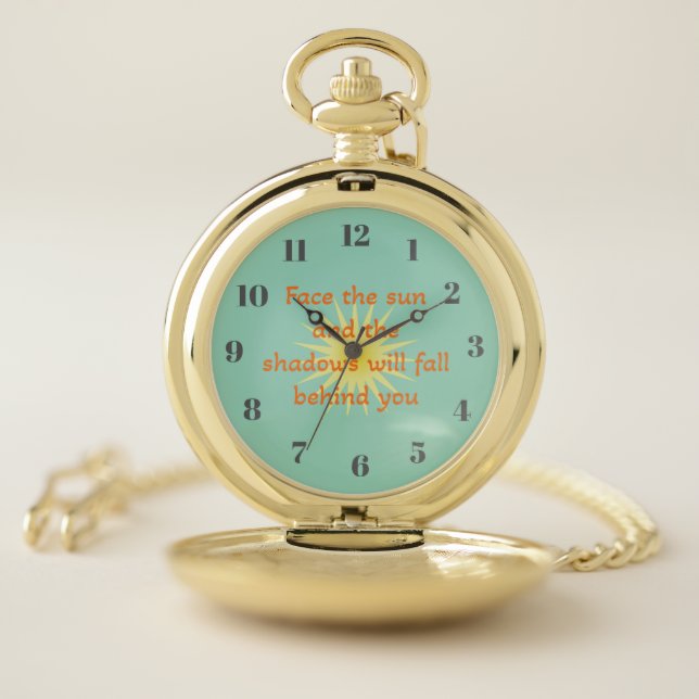 Face the sun pocket watch (Inside)