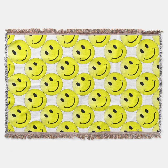 Face Throw Blanket (Front)