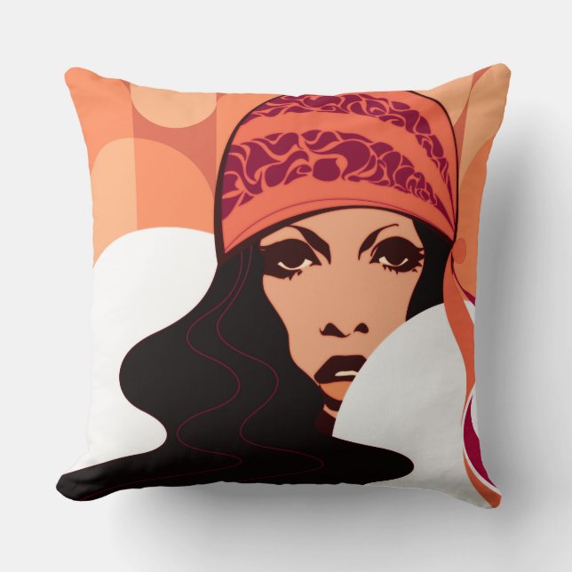 FACE THROW PILLOW (Front)