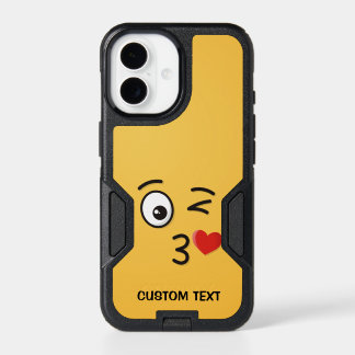 Face Throwing a Kiss iPhone Case