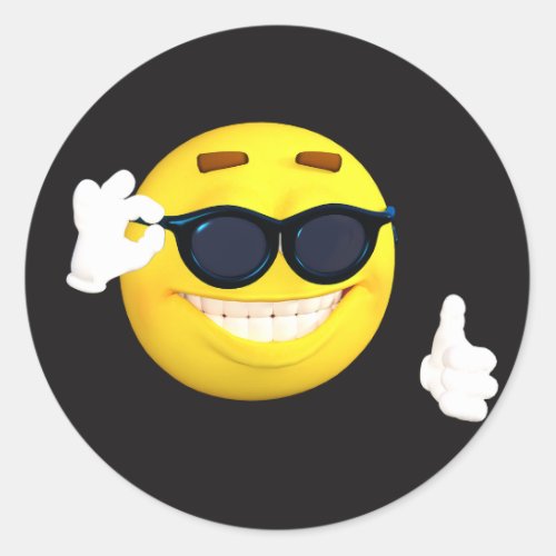 Face Thumbs Up Emoji Stickers